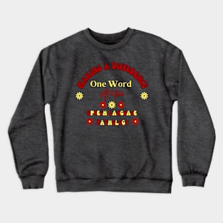 Speech therapy, Team speech, speech pathology, slp, slpa, speech therapist Crewneck Sweatshirt